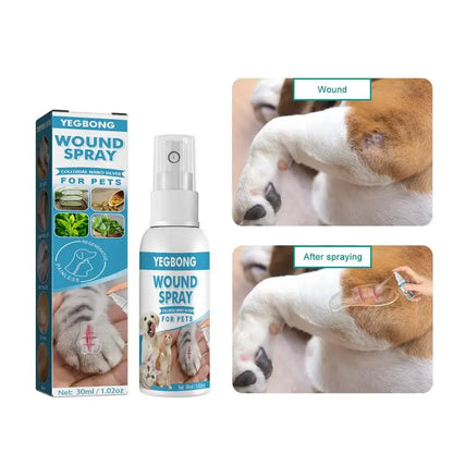 30ml Pets Anti-Itch And Itch Relief Dogs Cat Skin Healthy Care Spray Skin Care Treat Products For Itchy And Sensitive Skin