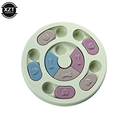 Pet Dog Puzzle Toys Slow Feeder Interactive Increase Puppy IQ Food Dispenser Slowly Eating NonSlip Bowl Cat Dogs Training Game